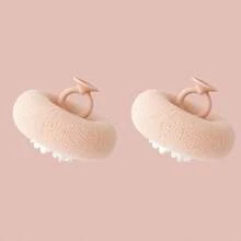 Super Soft Sunflower Suction Cup Bath Ball, 2025 New Exfoliating Bath Sponge Cleaning Brush With Suction Cup, 2-In-1 Sunflower Bath Sponge Ball Exfoliating Body Cleaning Brush, Suitable For Both Men And Women, Sponge Mesh Bag Bath Ball, Men And Women's Shower With Suction Cup - Neutral 2-In-1 Exfoliating Sponge - A - View 17