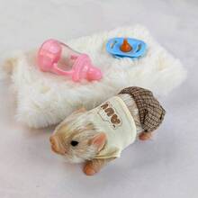 1pc Washable Realistic Reborn Piglet Doll 12cm Soft Silicone Exquisite Piggy Doll Companion Gift - Apricot - View 16