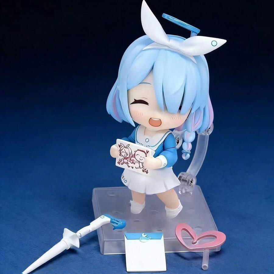 1pc Cute Chibi Arona Figure, Collectible Figurine Toy Gift - Multicolor - View 1