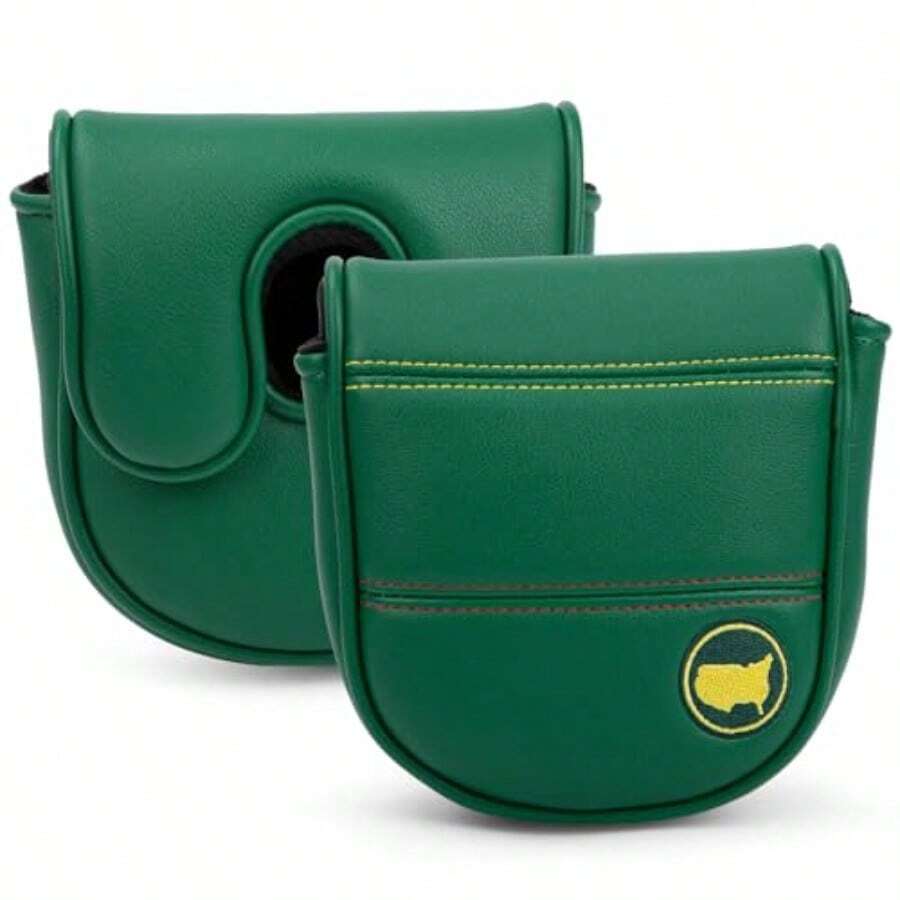 Cubiertas para putter de golf DF3 para putter de mazo de golf cubiertas para putter de mazo con cierre magnético para putter de laboratorio DF3 verde - Verde - Ver 1