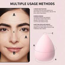 Free Shipping 12pcs Makeup Sponge Egg Beauty Sponge Soft Makeup Powder Puff Foundation Sponge Powder Puff Women Makeup Accessories Beauty Tools - 粉色 - 查看 3