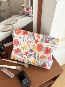 MEYOU FAIRY AGG, Small And Fresh Sized Makeup Bag For Women, Inner Bag, Portable Travel Wash Bag, Hand-Held Bag, Versatile Skincare Storage Bag, Women's Sanitary Napkin Storage Bag, Gift For Mom To Girlfriend, Student Pencil Case - Multicolor - View 11