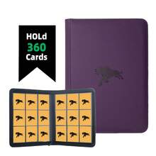 9-Pocket Trading Card Binder Holds 360 Cards, Double Side-Loading, Sturdy Collection Album With 100 Card Sleeves For Sports & TCG Cards - Multicolor - View 14