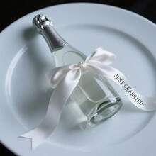 12/6/3入組 婚禮香檳瓶蝴蝶結裝飾緞帶，婚禮新婚白色裝飾緞帶，新婚裝飾緞帶，蝴蝶結，禮物或蛋糕裝飾緞帶，婚禮氛圍場景裝飾 - 多色 - 查看 7