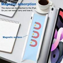 Bút cảm ứng tương thích với iPad thế hệ 9/10/11/12/13, hỗ trợ sạc nhanh USB, nhận diện độ nghiêng, thiết kế chống bóng mờ toàn màn hình, gắn bút từ tính và khả năng tương thích cao với nhiều loại bút cảm ứng máy tính bảng. Thân máy nhẹ, thiết kế tinh gọn được làm từ vật liệu chất lượng cao, là một công cụ chuyên nghiệp. - Nhiều màu - Xem 2