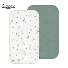 Cotton Muslin Crib Fitted Sheet, Suitable For Baby Delight, Dream On Me, AMKE And Other Brands Rectangular Mattresses, Soft And Comfortable For Baby Boys And Girls - Multicolor - View 22