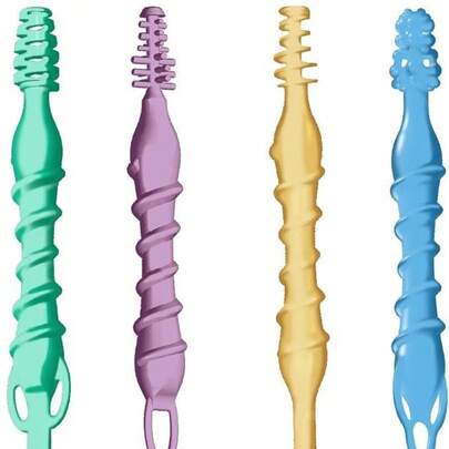 NeilMed Ear Canal Cleaning Set 4-Piece Brush Ear Spoon Ear Cleaning Home Ear Care