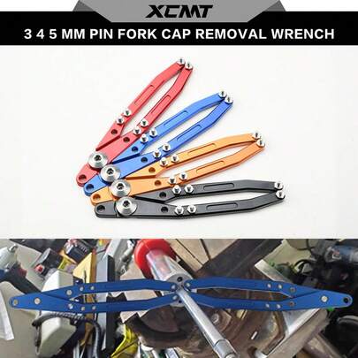 Cờ lê điều chỉnh chốt đa năng cho xe máy 3mm 4mm 5mm, dụng cụ tháo chốt, cờ lê tháo nắp phuộc cho , Kawasaki, Suzuki.
