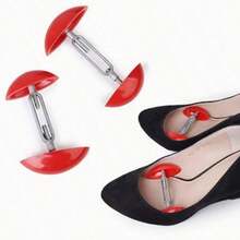 2pcs Adjustable Shoe Stretcher, Portable Mini Shoe Expander With Adjustable Height And Width, Suitable For High Heels And Sneakers, With Wrinkle Prevention And Shaping Function, Shoe Shaper And Extender. Unisex Shoe Care Accessory For Home Use, Also A Practical Gift. - Multicolor - View 4
