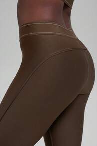 Alo Yoga Airlift High-Waist Suit Up Legging True To Size  Espresso Women's  W51428r - 駝色 - 查看 5