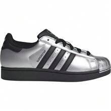 Adidas Women's Superstar II Shoes Silver Met/Core Black/Core Black IH1599 - 銀色 - 查看 4