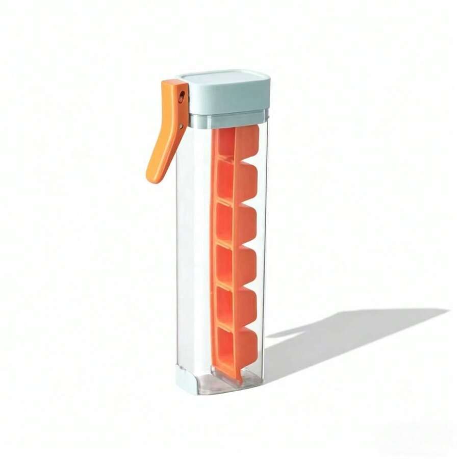 Ice Tray ,Quick-Freeze Ice Maker Cup, One-Step Press To Release Ice, Perfect For Iced Coffee & Cold Drinks, Home Gadget