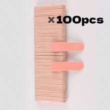 50/100pcs Disposable Mini Nail Files - Double-Sided Sandpaper Files, Suitable For Manicure And Pedicure, Women's Beauty Products - Multicolor - View 7