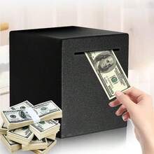 1 chiếc ống tiết kiệm bằng thép không gỉ màu hồng, kích thước 4,72 inch - Giải pháp quản lý ngân sách và tiết kiệm, thiết kế dễ vỡ - Đồ dùng văn phòng dành cho người lớn - Hồng - Xem 2