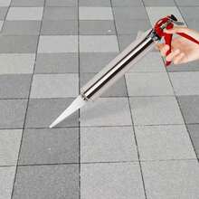 SanBouSi Stainless Steel Mortar Pointing Grouting Gun Sprayer Applicator Cement Brick - Silver - View 10