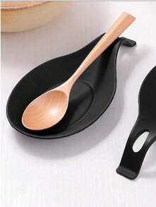 2 Pcs Spoon Holder Easy-To-Clean Insulated Spoon Rest,Kitchen,Christmas Gift Back To School - Multicolor - View 2