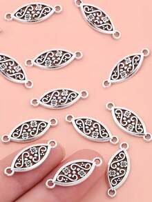 20/30/40pcs S-Shaped Connectors, Vintage Alloy Accessories, Suitable For Earring Making, Beading Crafts And DIY Jewelry Creation, Suitable For DIY Jewelry Making Necklaces, Bracelets, Keychains And Woven Handicrafts - S-type Connector - View 4