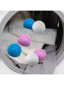 Reusable Dryer Balls, Suitable For Dryers, Fabric Softener, Wrinkle Reducer, Static Eliminator - Multicolor - View 14