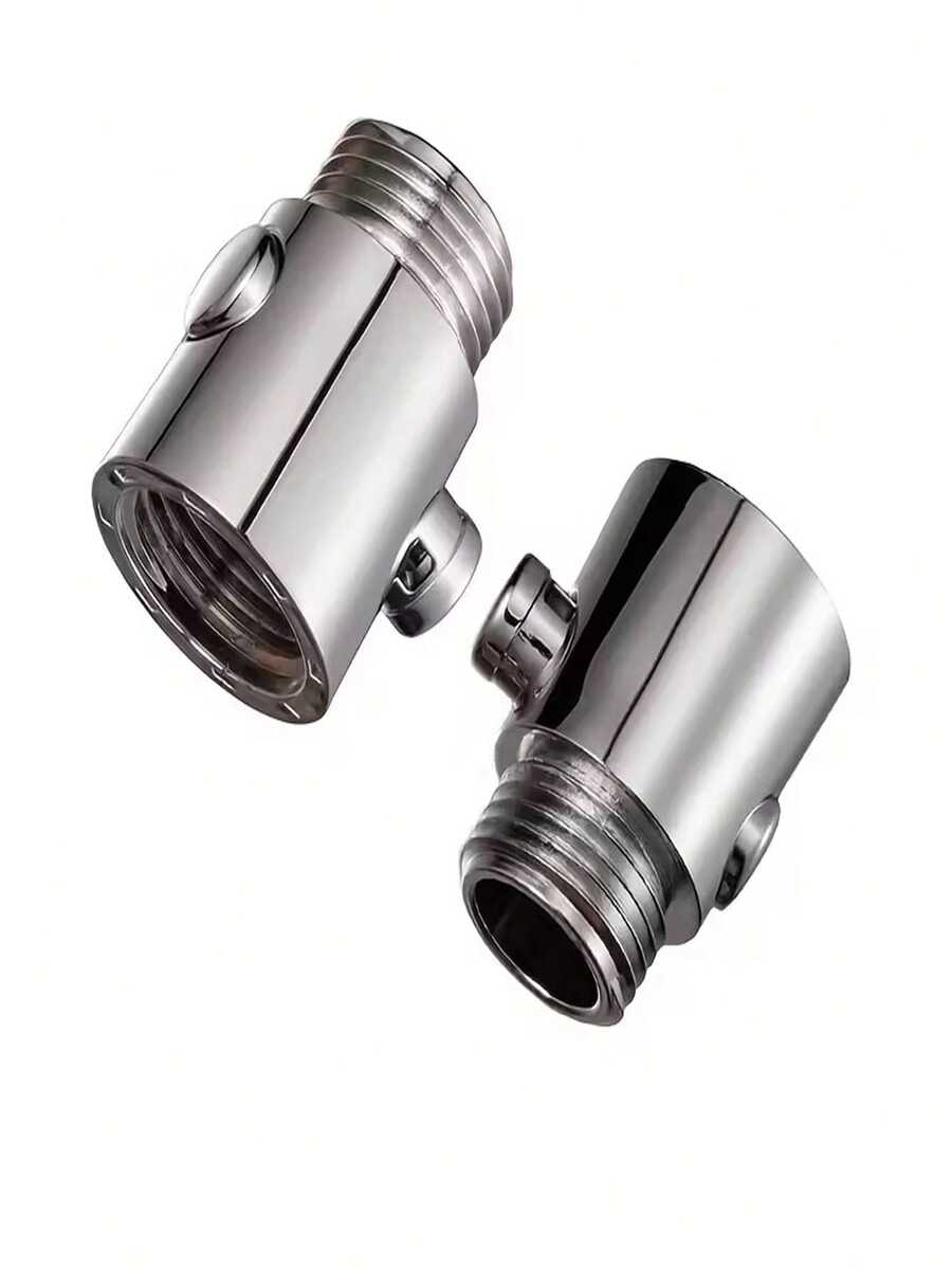 1-Click Water Flow Control Shower Head - Thick ABS Material, Quick Water Flow Adjustment, Coated Surface, Suitable For Home Bathroom, Kitchen Or Commercial Use, Compatible With Standard Faucets, Kitchen & Bathroom Fixtures, And Modern Plumbing