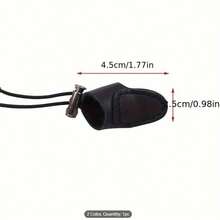 Leather Archery Finger Tab, Adjustable Mini Single Finger Protector Suitable For Archery, Shooting And Hunting - Multicolor - View 3