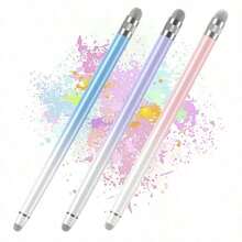 Bút cảm ứng dành cho màn hình cảm ứng, tương thích với iPhone/Máy tính bảng Android, tương thích với tất cả các loại màn hình cảm ứng (Tím/Hồng/Xanh dương/Xanh lá cây/Vàng) - Nhiều màu - Xem 4
