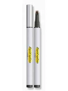 1pc Eyebrow Pencil, Easy To Apply And Clean, Suitable For Daily Makeup Use - A - View 4