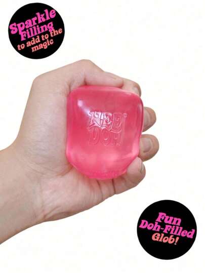 减压魔方 - 一款由超弹力挤压材料制成的手持桌面玩具，有效缓解焦虑，保持立方体形状，适合作为课堂奖励、派对礼物、节日礼品、成人和青少年解压玩具。