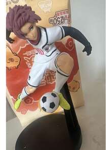 1 pieza Figura de anime Blue Lock, Sae Itoshi No.10 Decoración de escritorio coleccionable, regalo adecuado para fans, cumpleaños, San Valentín, graduación, aniversario - Multicolor - Ver 6