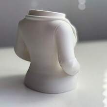 Nurse Uniform Shaped Pen Holder. Nurse's Day Gift. Desk Decor Pen Holder In Nurse White Coat Style. Stationery Storage For Medical Workers, Suitable Gift For Medical Students. Suitable For Medical Workers. - White Coat-shaped Pen Holder - View 11
