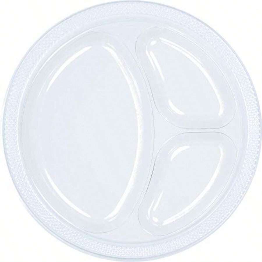 Disposable Plates, Bowls & Cutlery - Transparent - View 1