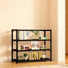 1pc 3-7 Tier Light-Duty Storage Rack, Easy To Assemble Freestanding Shelving Unit, Space-Saving Storage For Kitchen, Bathroom, Bedroom And Balcony - View 2