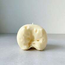 Pale Yellow Cheese Coconut Oil Cream Cheese Squishy – Soft Dough Texture With Creamy Filling, Silent Squeeze Stress Relief Toy For Desk Focus & Mindful Breaks – 2025 Trending Sensory Gadget For Adults 5cm - 黃色 - 查看 9