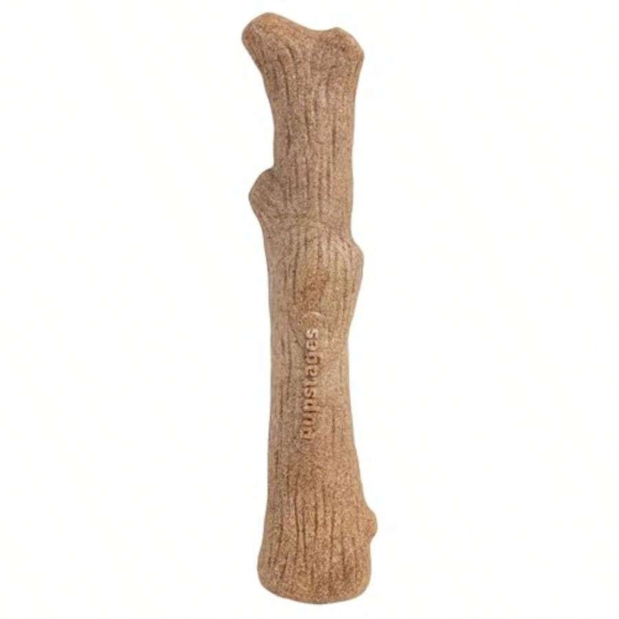 Dogwood Dog Chew Toy Real-Wood Blend Natural Flavor Texture For Moderate Chewers Medium Size 7.4 Inches - Gói cỡ trung bình gồm 1 sản phẩm. - Xem 1