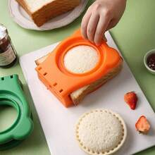 1pc Sandwich Maker, Sandwich Pocket Round Shape Sandwich Cutter And Sealer, Sandwich Cutter For Breakfast And Lunch, Fall Fashion Must Haves - View 1