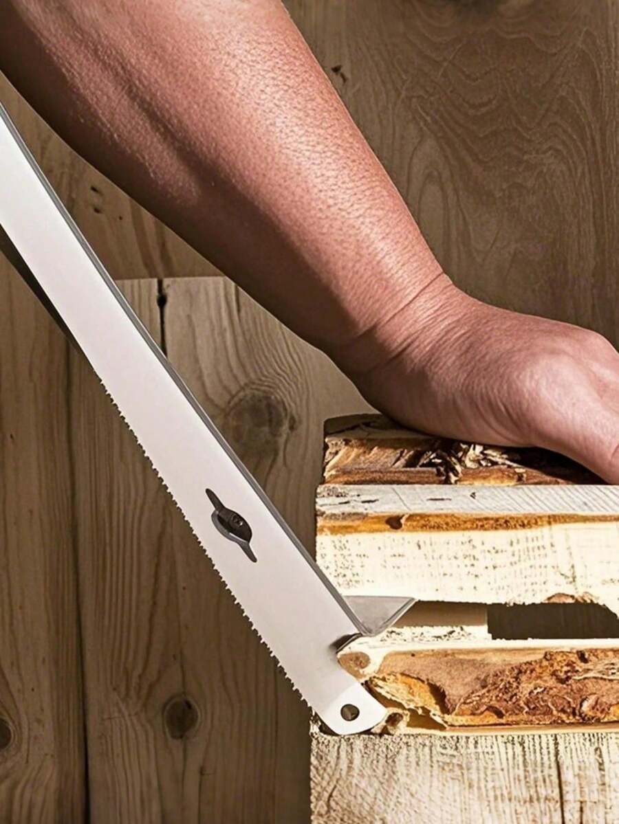 1 cái xà beng bằng thép không gỉ - Dụng cụ lớn, phẳng và bền chắc dùng trong nghề mộc và bảo trì kết cấu tổ ong. - A - Xem 1