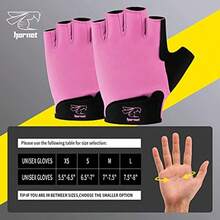 Hornet Watersports Guantes de remo de color rosa claro para mujer ideales para remo en interiores sculling kayak SUP canoa barco de dragón y otros deportes acuáticos - S Se ajusta a 6.57 - Ver 3