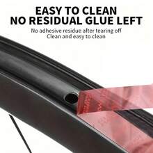 VXM公路自行车真空胎内衬，自行车真空胎轮辋胶带，26/27.5/29/700C山地自行车真空胎内衬 - 紅色 - 查看 9