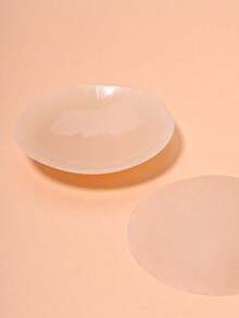 Reusable Ultra-Thin Nipple Covers, Comes With Storage Gift Box, Invisible Self-Adhesive Breast Petals, Convenient To Carry, Lingerie & Lingerie Accessories, Prevent Nipple Protrusion Embarrassment - Skin Color 1 Pair - View 4