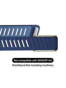 5.0/MG SportFlex - ECG Wristband, Soft Silicone Material, Waterproof And Sweat-Proof, Suitable For 5.0 - Navy Blue - View 2