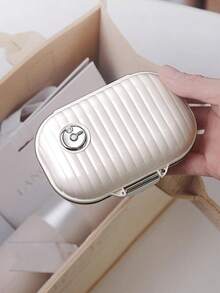 7-Day Portable Pill Organizer, Travel Medicine Storage Box For Vitamins, Fish Oil, Supplements And Medications, Essential For Home, Travel, Office, Back To School, Beach Vacation, Summer Trip (Random Color) - Beige - View 9