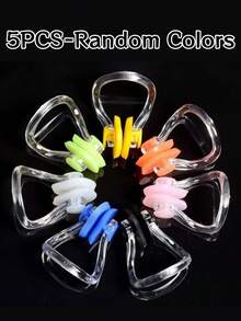 1 Set Adult Swimming Nose Clip, Suitable For Swimming, Water Activities And Swimming Training - Multicolor - View 14