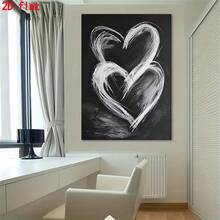 1 pièce Cœur blanc sur fond noir à la craie/imprimé, style campagne moderne - Convient pour la chambre et le salon - Cadeau romantique, décoration d'amour durable, convient pour lui/elle, affiches murales vintage sans cadre - 111 - Voir 13