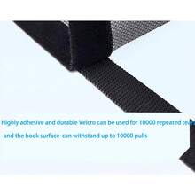 Self-Adhesive Black Edged Fiberglass Window Screen With Hook And Loop, High Density Mosquito Net Curtain For Home Use, No Drilling Required - Window Screen - Black Mesh With Black Edges - View 7