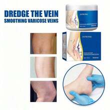Exercise Repair Relieve Veins Leg Repairing Cream Mild Leg Massage Soothing Body Care Leg Relief External Use - Default - View 8