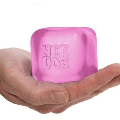 1pc 2026 New Arrival Creative Squeeze Toy, Realistic Colorful Transparent Cube Stress Relief, Fluffy Toy, Demon, Romantic Couple Game, Cat Gift, Women's Game, Men's Game