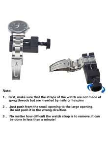 Multi-Functional Watch Repair Tool Kit, Compact & Portable, Watch Band Adjuster, Watch Disassembly, Suitable For Daily Use, Great Gift For Valentine's Day And Christmas - Multicolor - View 10