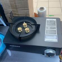 New Portable Butane Gas Stove, Outdoor Camping Cookware, Magnetic Induction Cooktop For Home Use - A - View 6