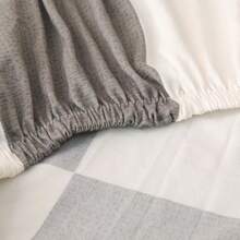 1 bộ bọc ghế sofa co giãn in hình hoa và cây cỏ, bọc ghế sofa bằng sợi polyester, bọc ghế sofa dệt kim bằng lụa sữa, phù hợp cho mọi mùa. - Màu Xám nhạt - Xem 10