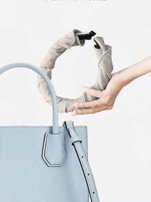 女士黑色乙烯基遮阳帽，夏季防紫外线敞口遮阳帽，户外可折叠宽檐帽，夏季头带两用遮阳帽 - 多色 - 查看 7