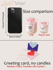 1/2个咖啡杯造型果冻蜡烛（樱花/抹茶拿铁，淡香），持久留香12-30小时，植物基香氛，（客厅/卧室放松）烛台适用 | 家居装饰，房间装饰，适合情人节/母亲节/狂欢节/复活节/派对礼物，婚礼用品/桌面摆件，春夏玫瑰香氛蜡烛，露营装备，花园装饰，咖啡爱好者专属礼物，男女皆宜的礼物创意 - 多色-1 - 查看 6